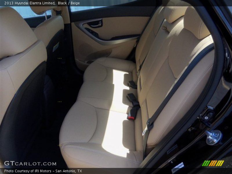 Black / Beige 2013 Hyundai Elantra Limited