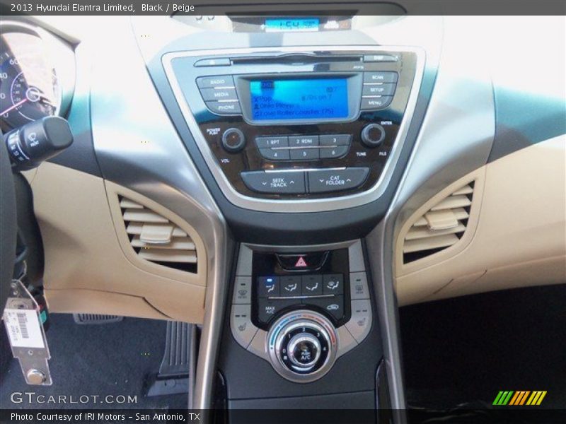 Black / Beige 2013 Hyundai Elantra Limited