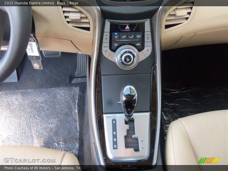 Black / Beige 2013 Hyundai Elantra Limited