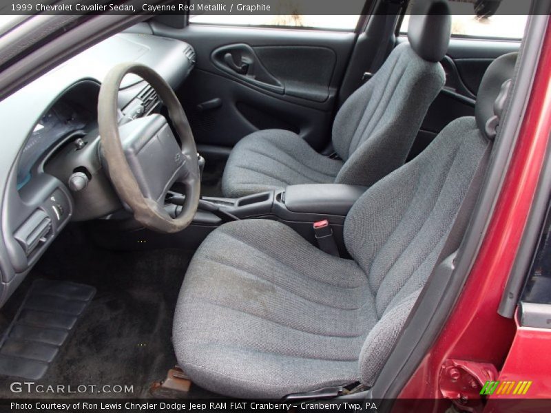 Cayenne Red Metallic / Graphite 1999 Chevrolet Cavalier Sedan