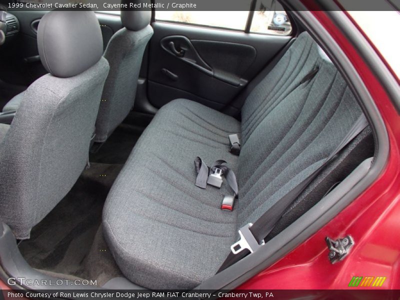 Cayenne Red Metallic / Graphite 1999 Chevrolet Cavalier Sedan