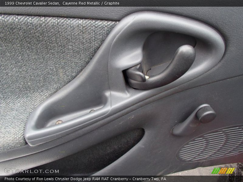 Cayenne Red Metallic / Graphite 1999 Chevrolet Cavalier Sedan