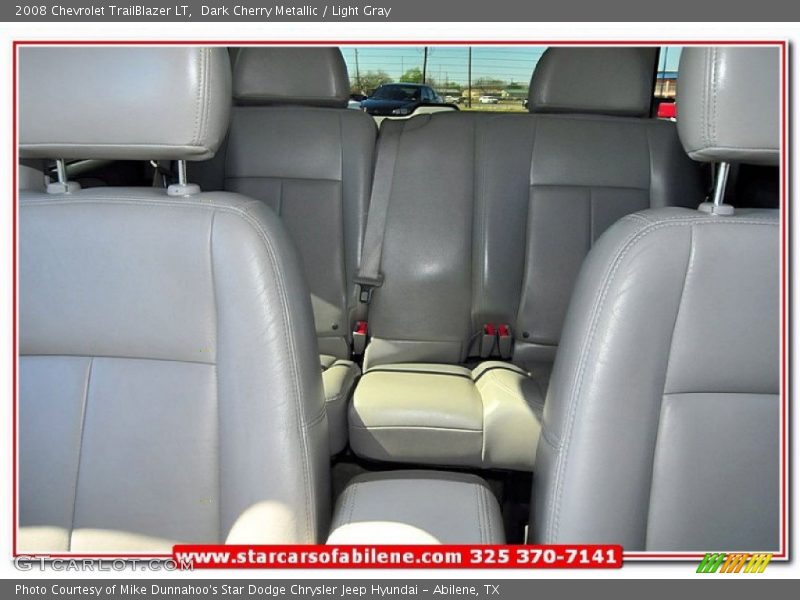 Dark Cherry Metallic / Light Gray 2008 Chevrolet TrailBlazer LT