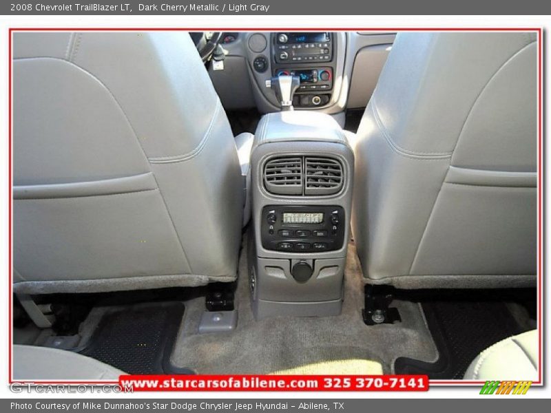 Dark Cherry Metallic / Light Gray 2008 Chevrolet TrailBlazer LT