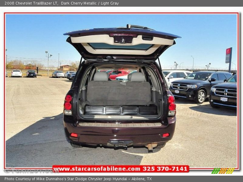 Dark Cherry Metallic / Light Gray 2008 Chevrolet TrailBlazer LT