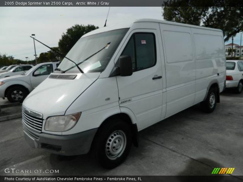 Arctic White / Gray 2005 Dodge Sprinter Van 2500 Cargo