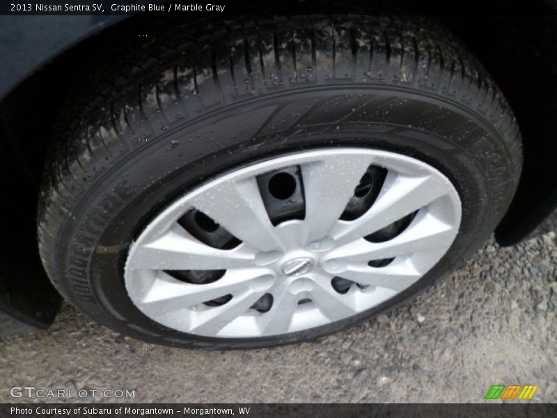 Graphite Blue / Marble Gray 2013 Nissan Sentra SV