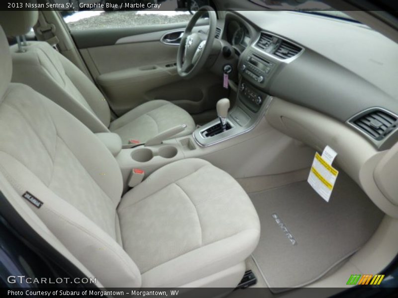 Graphite Blue / Marble Gray 2013 Nissan Sentra SV