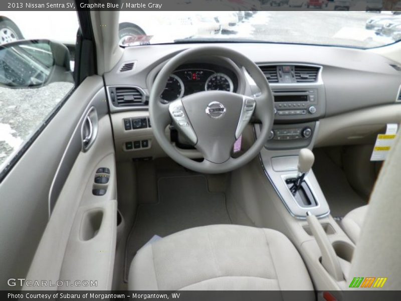 Graphite Blue / Marble Gray 2013 Nissan Sentra SV