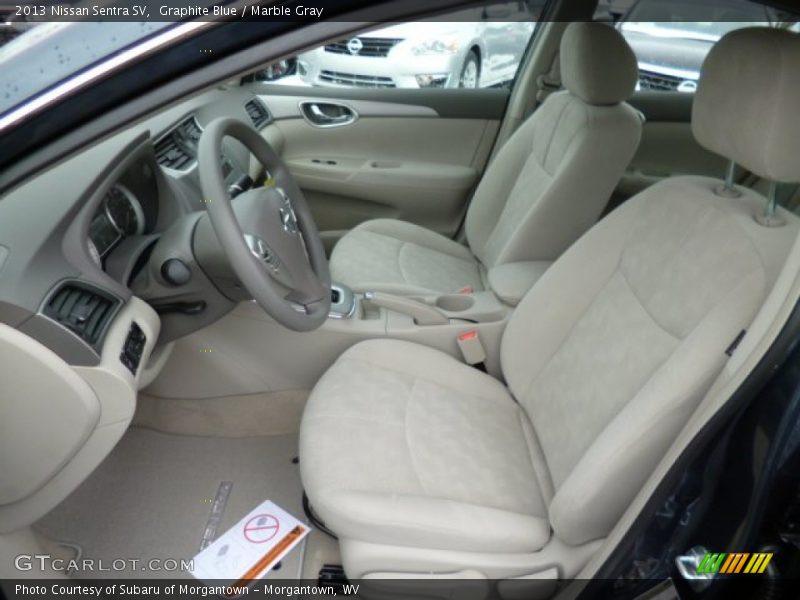 Graphite Blue / Marble Gray 2013 Nissan Sentra SV