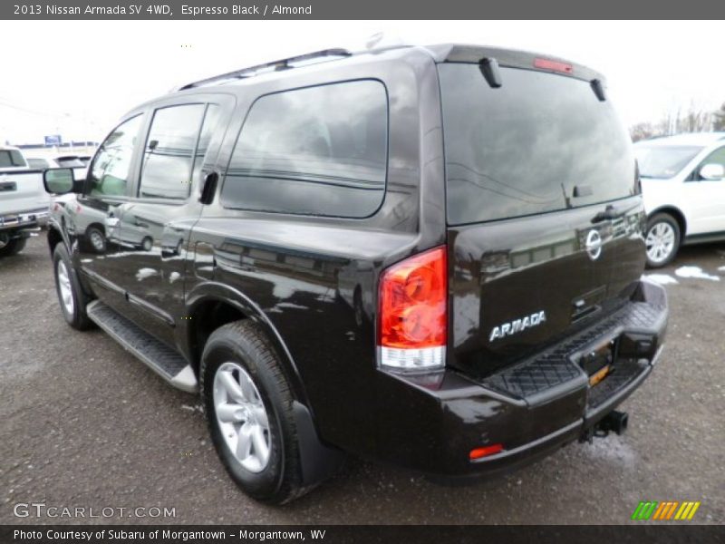 Espresso Black / Almond 2013 Nissan Armada SV 4WD