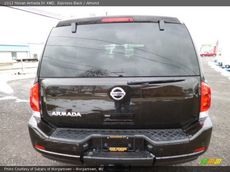 Espresso Black / Almond 2013 Nissan Armada SV 4WD