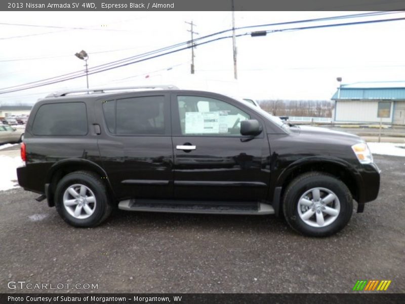  2013 Armada SV 4WD Espresso Black