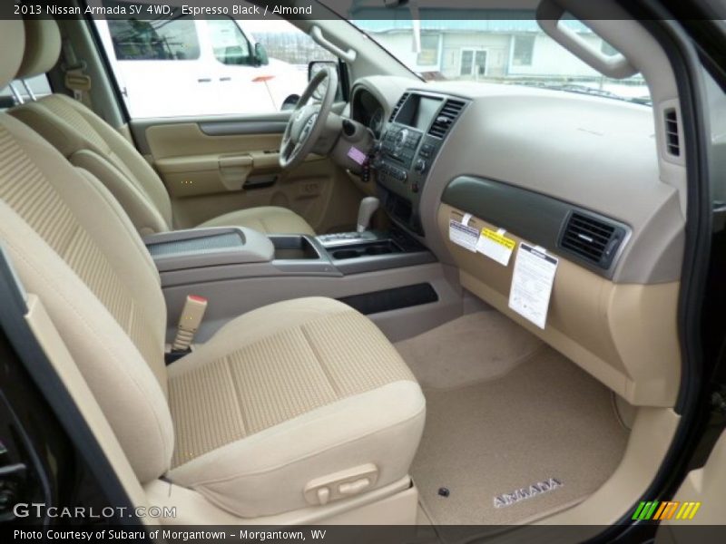  2013 Armada SV 4WD Almond Interior