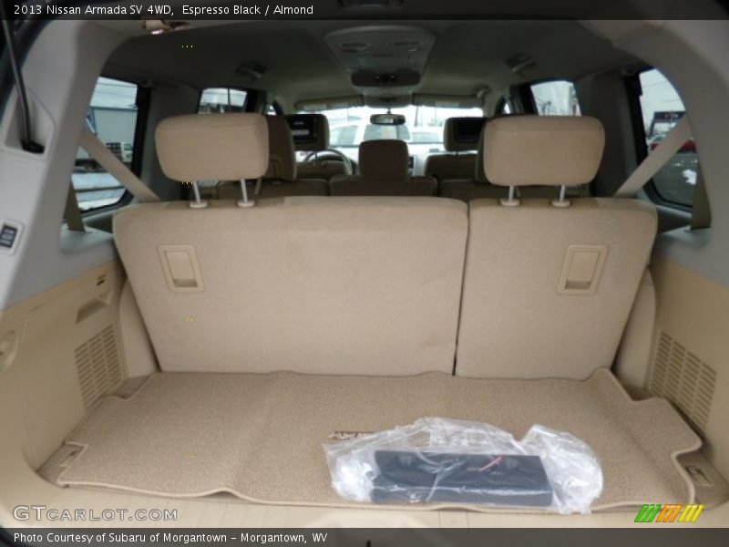  2013 Armada SV 4WD Trunk