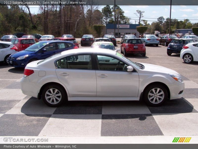 Satin White Pearl / Warm Ivory 2012 Subaru Legacy 2.5i