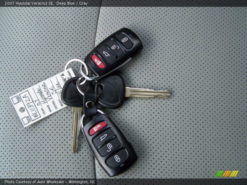 Deep Blue / Gray 2007 Hyundai Veracruz SE