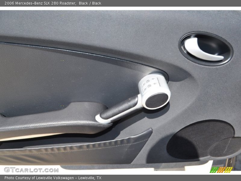 Black / Black 2006 Mercedes-Benz SLK 280 Roadster