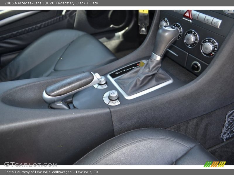 Black / Black 2006 Mercedes-Benz SLK 280 Roadster