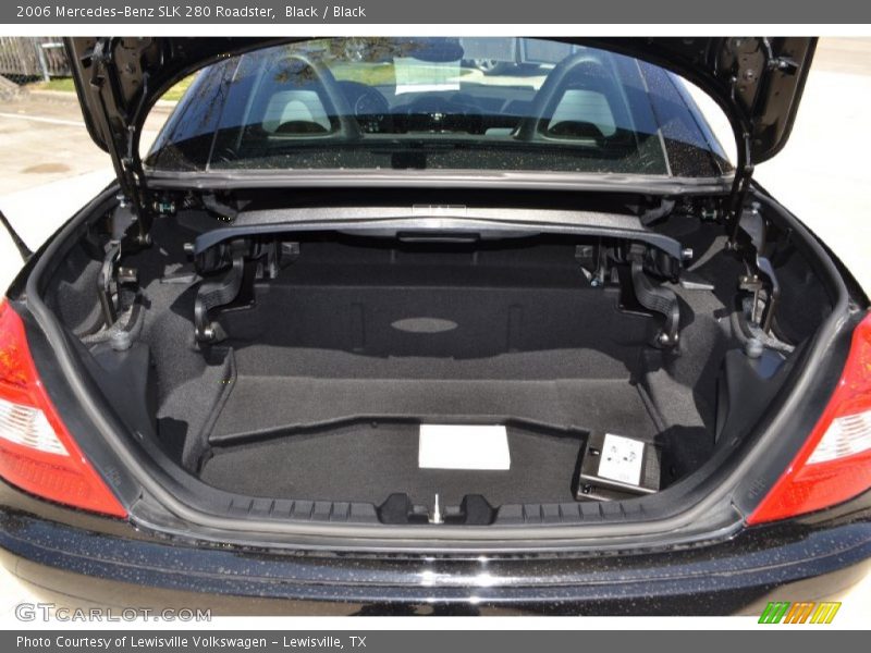 Black / Black 2006 Mercedes-Benz SLK 280 Roadster