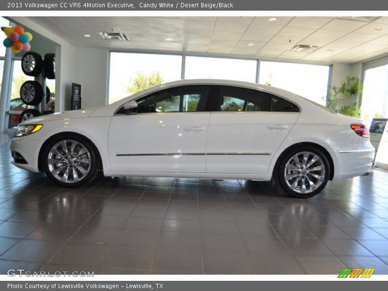 Candy White / Desert Beige/Black 2013 Volkswagen CC VR6 4Motion Executive