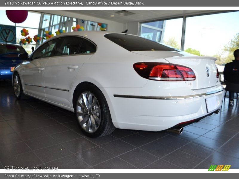 Candy White / Desert Beige/Black 2013 Volkswagen CC VR6 4Motion Executive