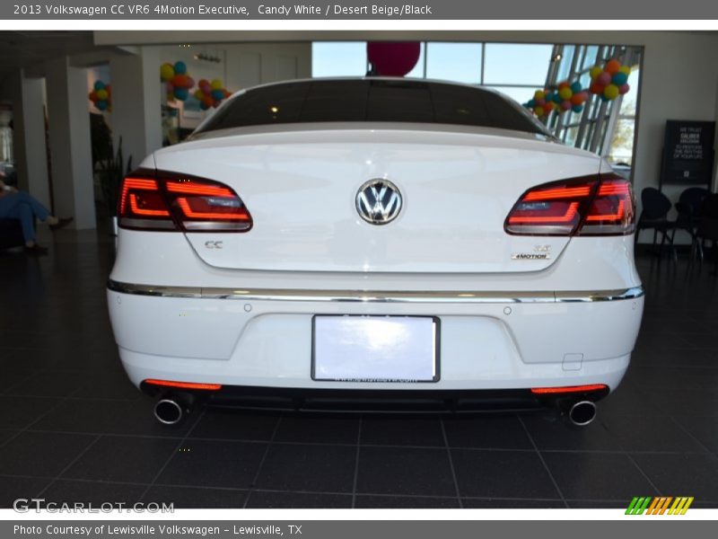 Candy White / Desert Beige/Black 2013 Volkswagen CC VR6 4Motion Executive