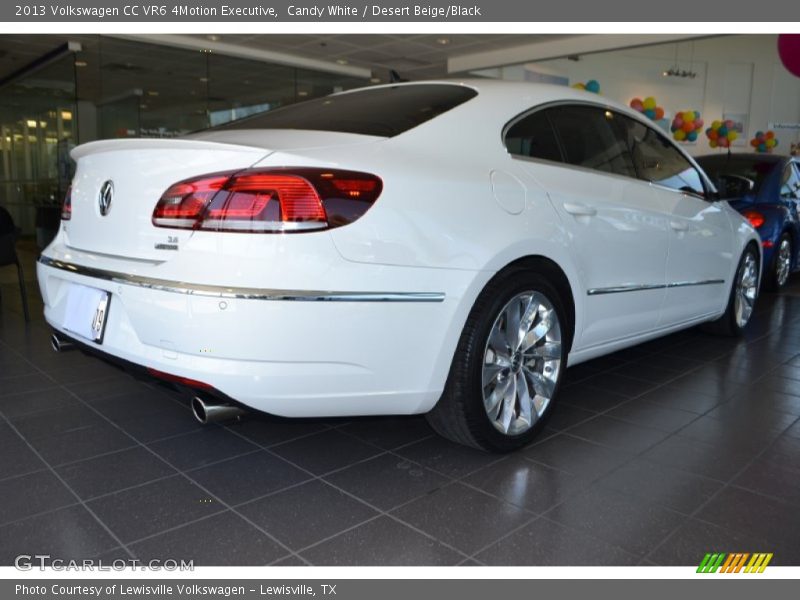 Candy White / Desert Beige/Black 2013 Volkswagen CC VR6 4Motion Executive