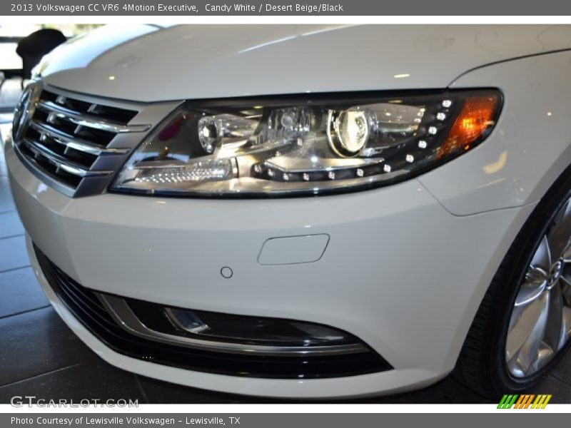 Candy White / Desert Beige/Black 2013 Volkswagen CC VR6 4Motion Executive