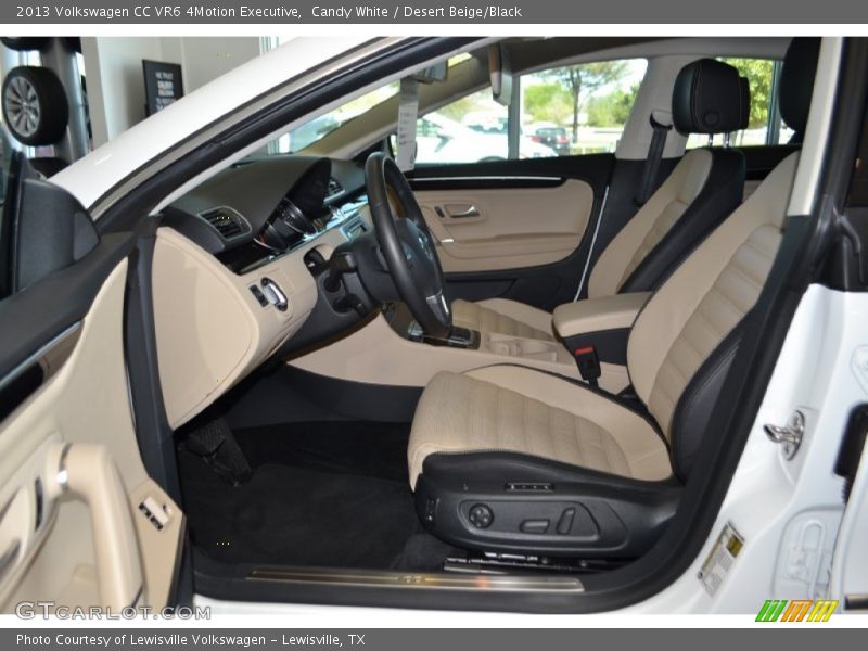  2013 CC VR6 4Motion Executive Desert Beige/Black Interior