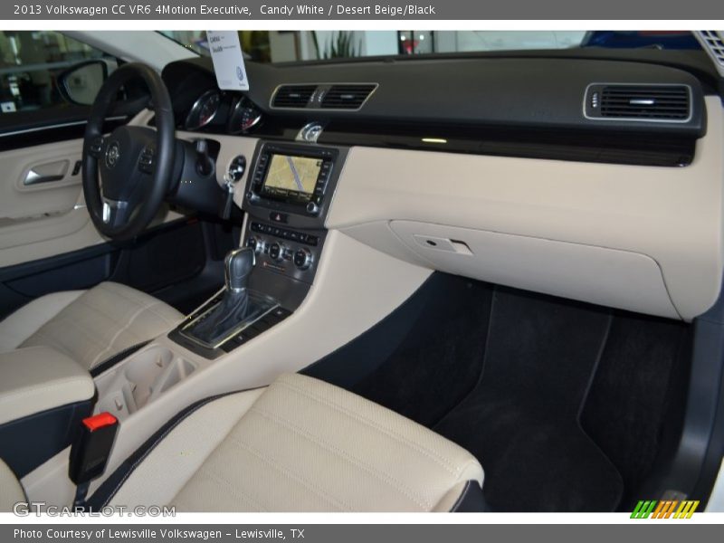 Dashboard of 2013 CC VR6 4Motion Executive