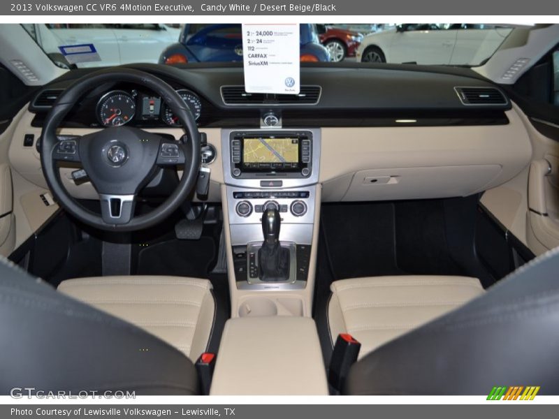 Dashboard of 2013 CC VR6 4Motion Executive