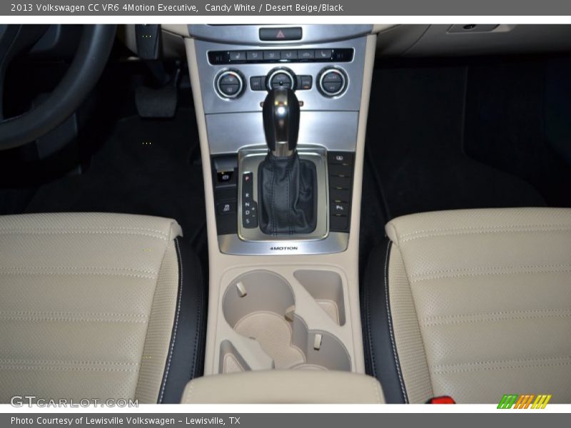 Candy White / Desert Beige/Black 2013 Volkswagen CC VR6 4Motion Executive