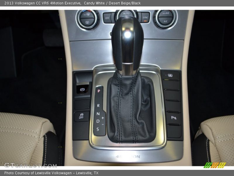  2013 CC VR6 4Motion Executive 6 Speed Tiptronic Automatic Shifter