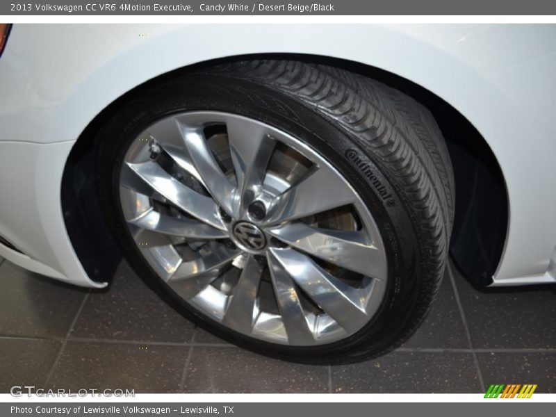 Candy White / Desert Beige/Black 2013 Volkswagen CC VR6 4Motion Executive