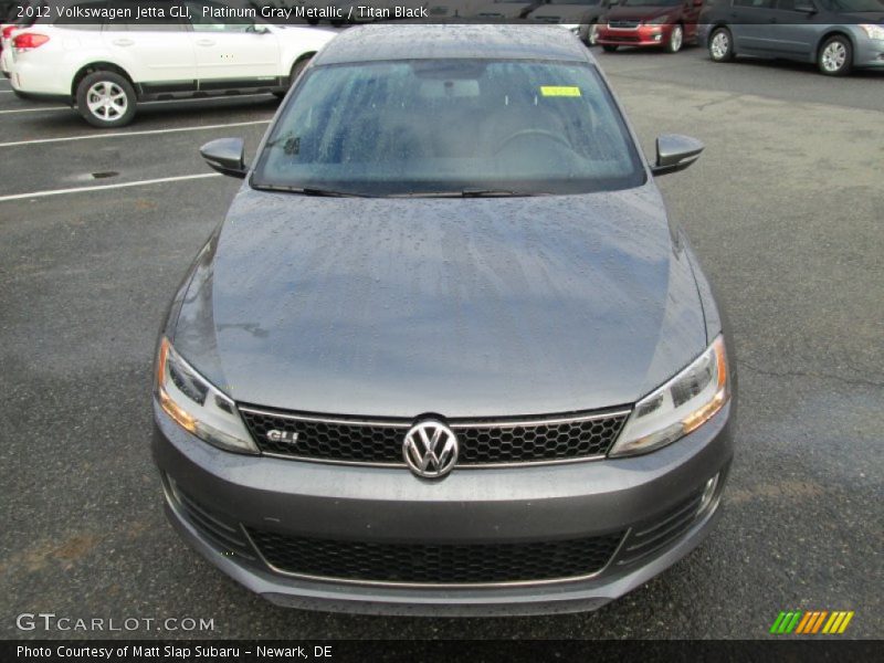 Platinum Gray Metallic / Titan Black 2012 Volkswagen Jetta GLI