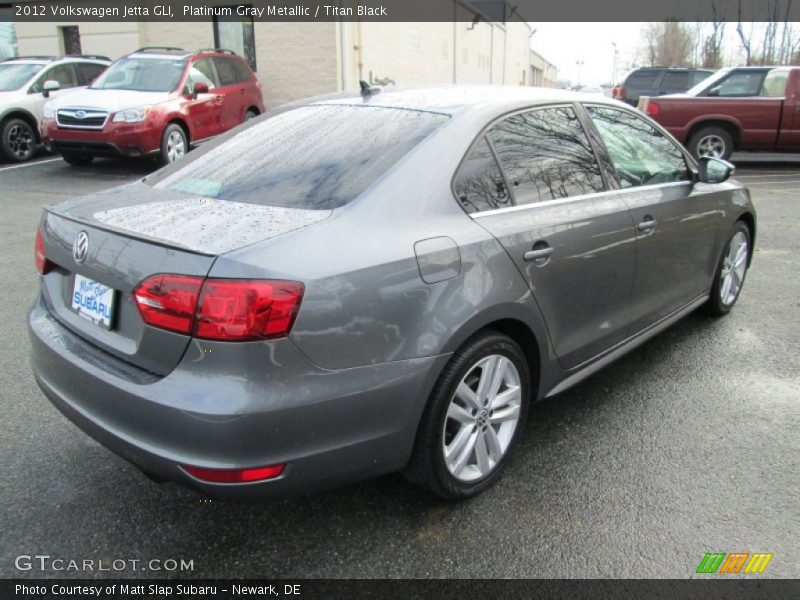 Platinum Gray Metallic / Titan Black 2012 Volkswagen Jetta GLI