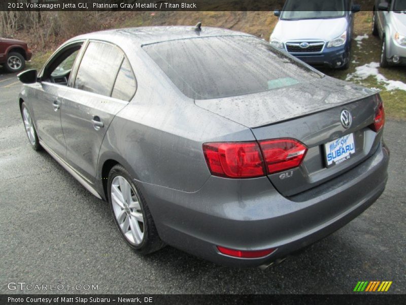 Platinum Gray Metallic / Titan Black 2012 Volkswagen Jetta GLI