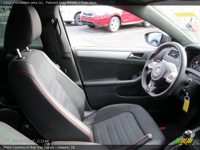 Platinum Gray Metallic / Titan Black 2012 Volkswagen Jetta GLI