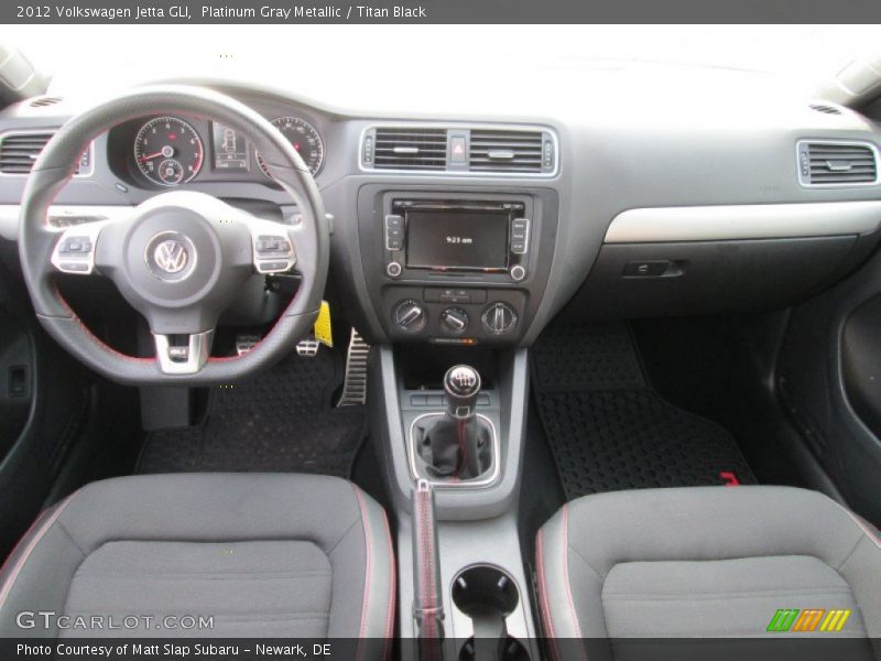 Platinum Gray Metallic / Titan Black 2012 Volkswagen Jetta GLI