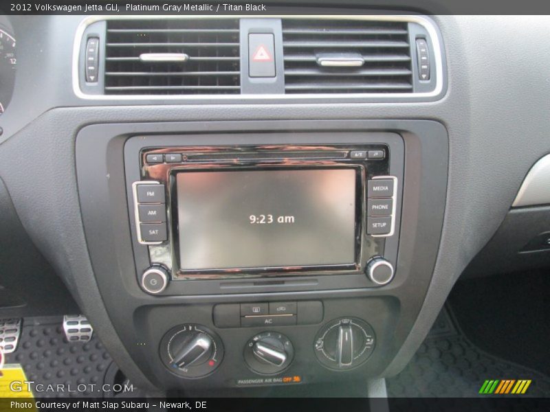 Platinum Gray Metallic / Titan Black 2012 Volkswagen Jetta GLI
