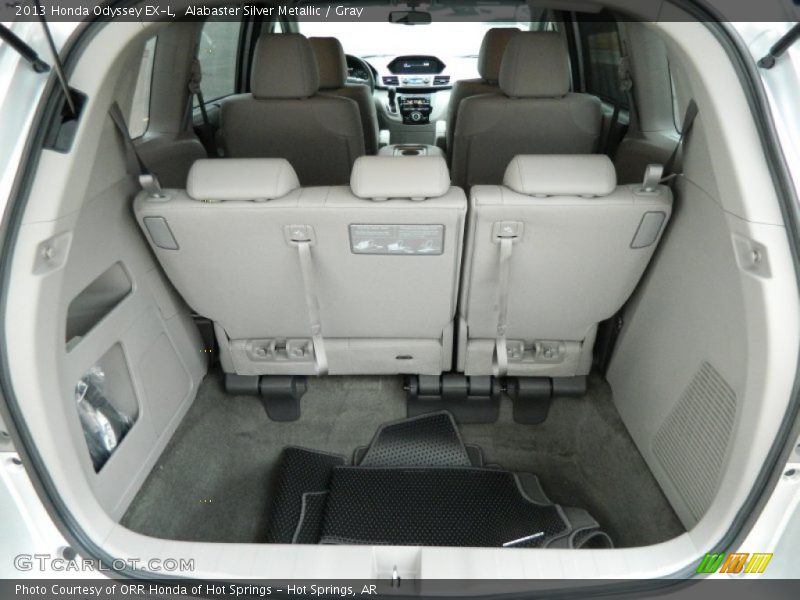 Alabaster Silver Metallic / Gray 2013 Honda Odyssey EX-L