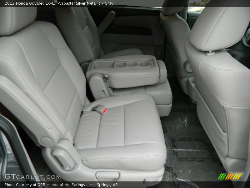 Alabaster Silver Metallic / Gray 2013 Honda Odyssey EX-L