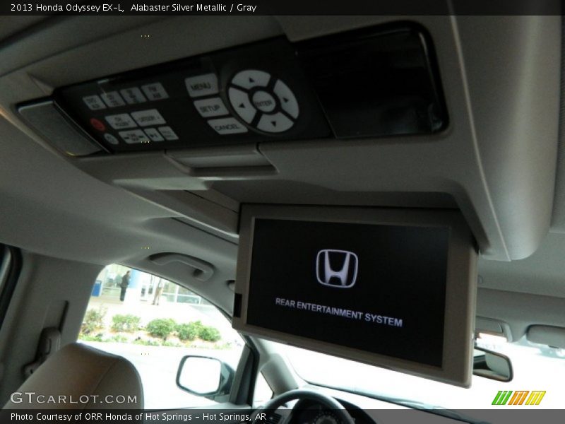 Alabaster Silver Metallic / Gray 2013 Honda Odyssey EX-L