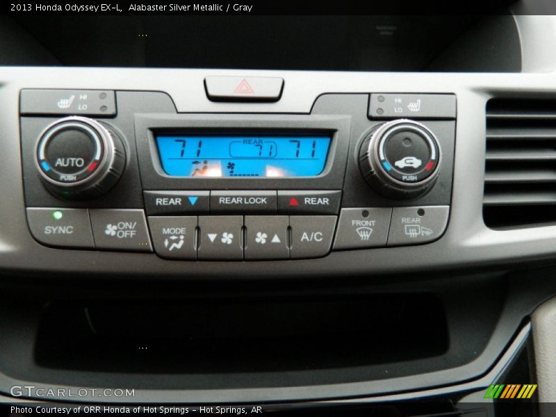 Alabaster Silver Metallic / Gray 2013 Honda Odyssey EX-L