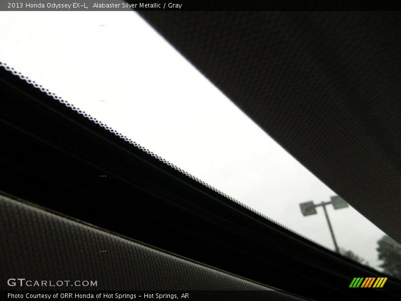 Alabaster Silver Metallic / Gray 2013 Honda Odyssey EX-L