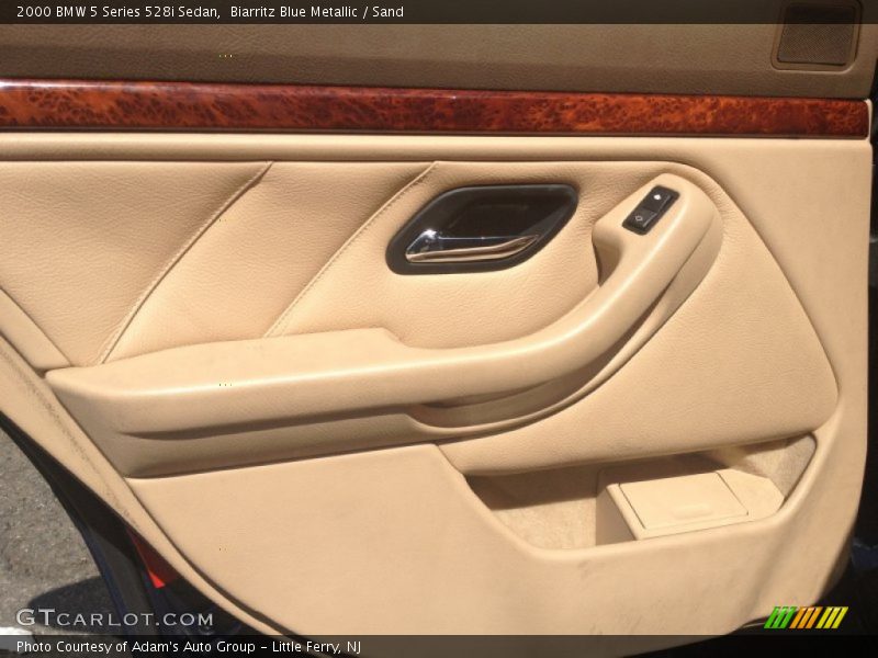 Biarritz Blue Metallic / Sand 2000 BMW 5 Series 528i Sedan
