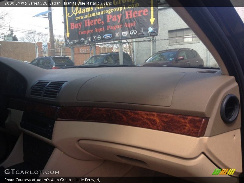 Biarritz Blue Metallic / Sand 2000 BMW 5 Series 528i Sedan