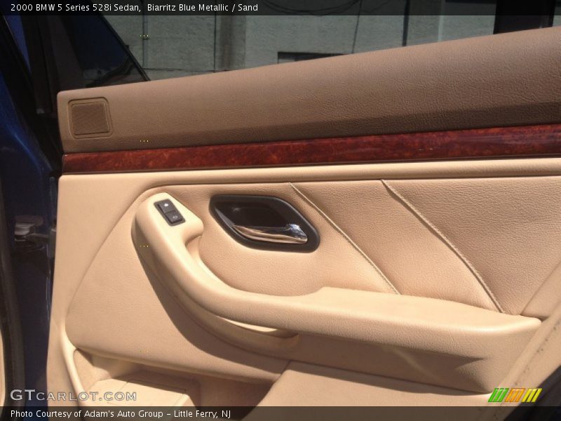 Biarritz Blue Metallic / Sand 2000 BMW 5 Series 528i Sedan