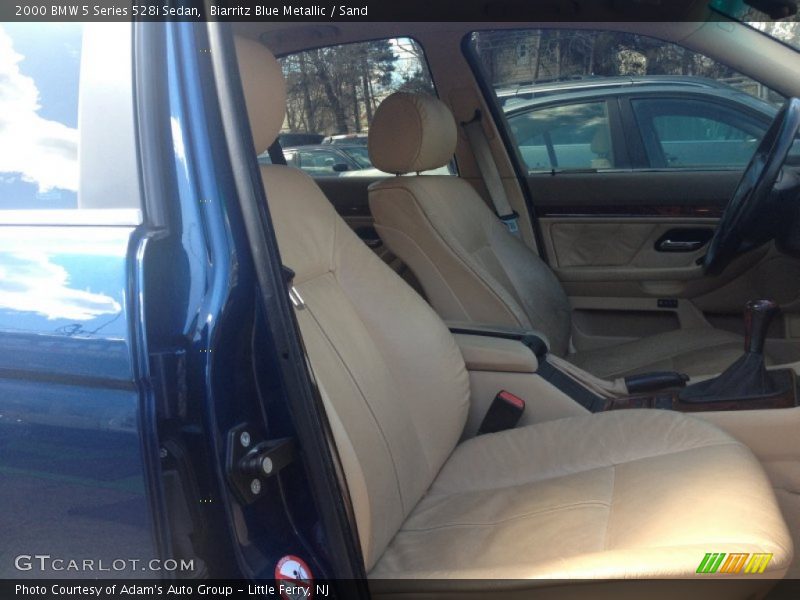 Biarritz Blue Metallic / Sand 2000 BMW 5 Series 528i Sedan